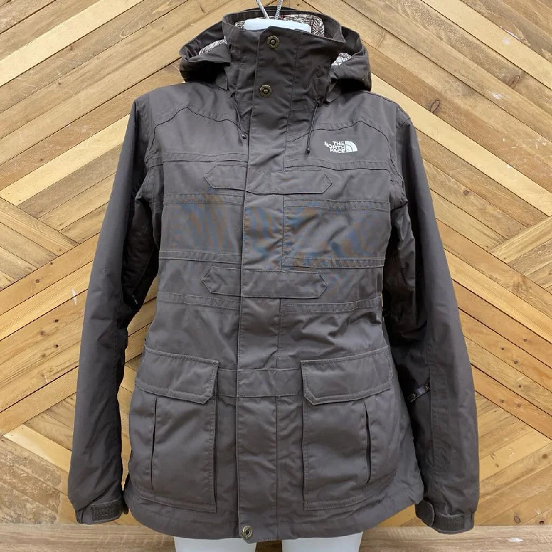 The North Face- Women Insulated ski Jacket- MSRP $299 : brown -women-LG Quilted Jacket Puffer Jacket Insulated Jacket