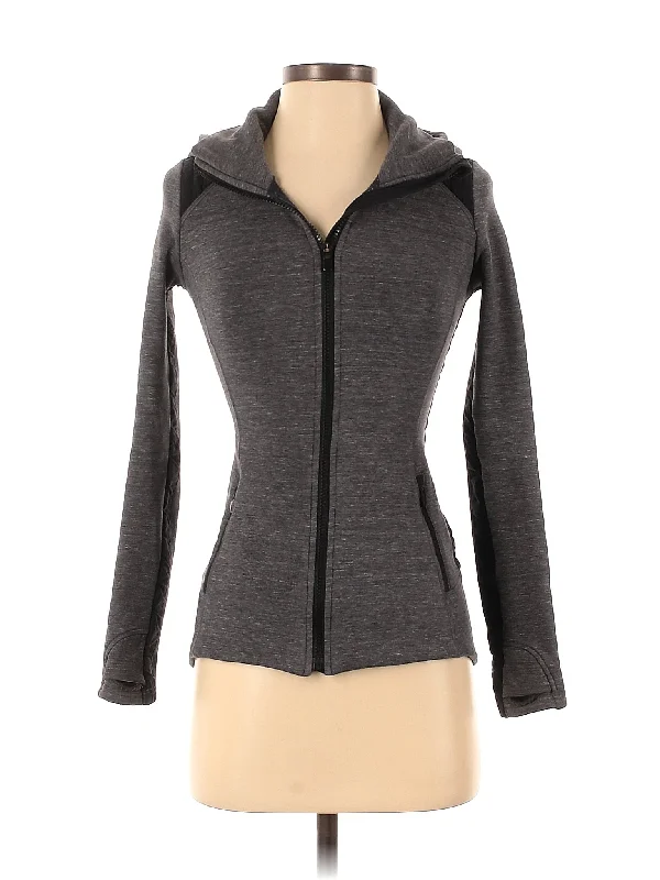 Zip Up Hoodie Hoodie with Oversized Fit Loose Comfortable