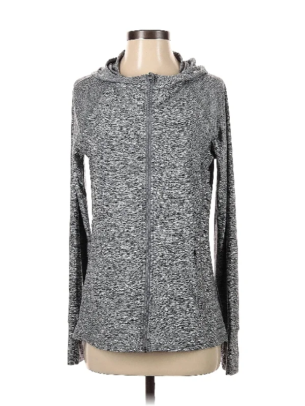 Zip Up Hoodie Hoodie with Oversized Fit Loose Comfortable