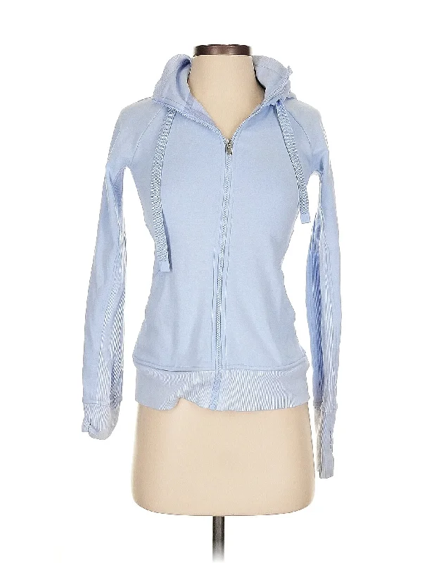 Zip Up Hoodie Hoodie with Toggle Buttons Decorative Unique