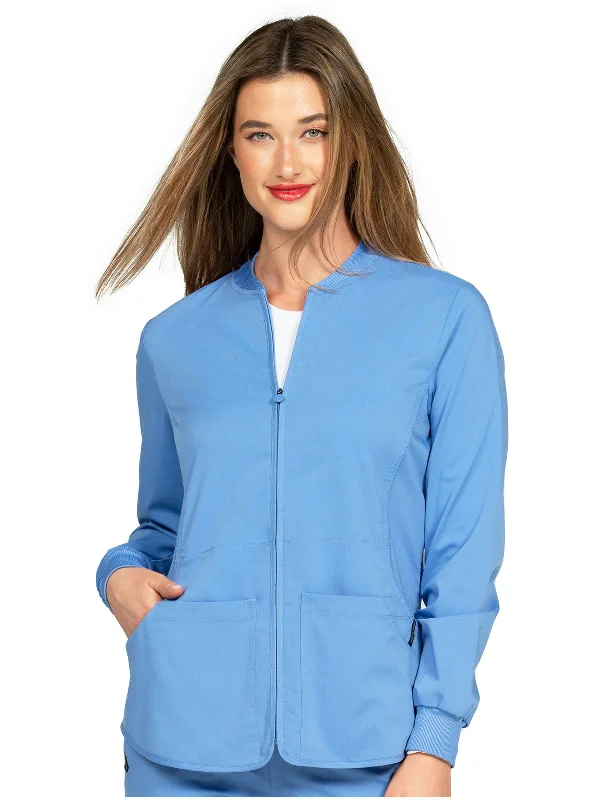 Zoe Alexandra - Women's Midtown Warm Up Jacket Collared Jacket Crew Neck Jacket Turtle Neck Jacket