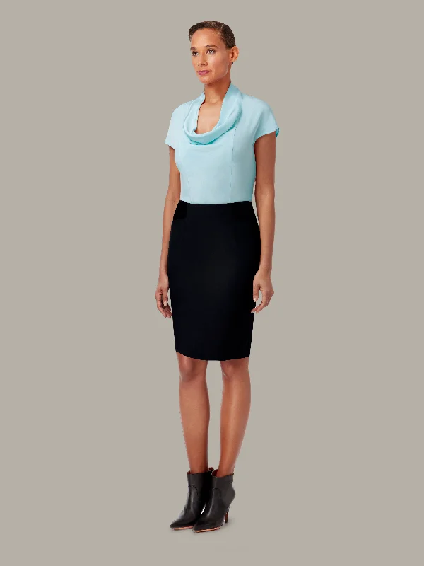 COLUMN | Tailored Pencil Skirt leather skirt sleek