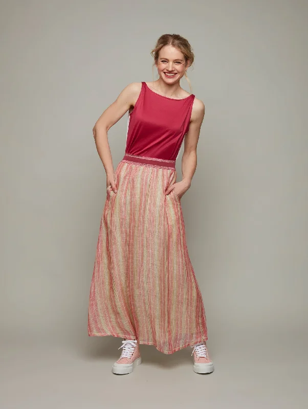 OLEANDER | Easy Maxi Skirt athletic skirt fit