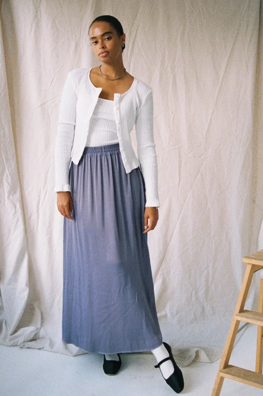 Silky Skirt denim skirt casual